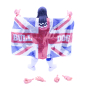 Preview: WWE Superstars British Bulldog Figur Mattel 2024 lose | Hoppla-Stuff